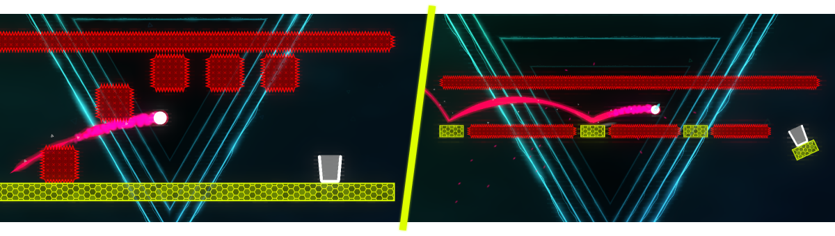 Game of Skill trick shot navigating hazards