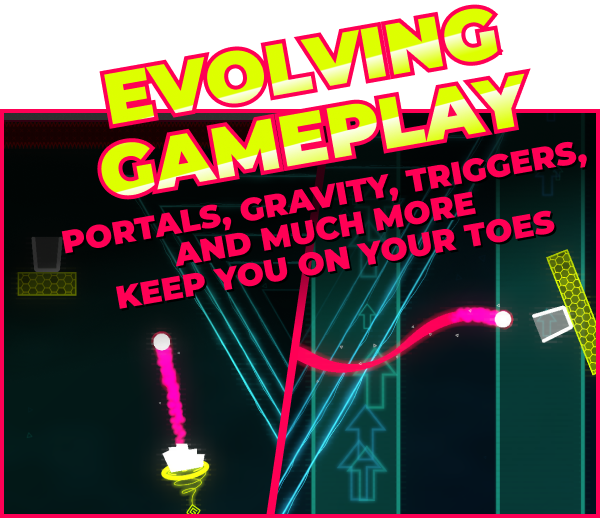 Evolving gameplay with portals, gravity, triggers, and more